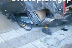 Χαλκίδα: Τροχαίο από κινηματογραφική ταινία στη στροφή Τσεκούρα