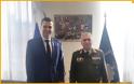 Συνάντηση Τομεάρχη Άμυνας ΝΔ κ. Κικίλια με τον Στρατηγό Μιχαήλ Κωσταράκο