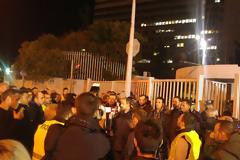 Φωτορεπορτάζ από τη διαμαρτυρία των Ενώσεων των Αστυνομικών στα ΜΑΤ και το ΥΠΠΡΟΠΟ