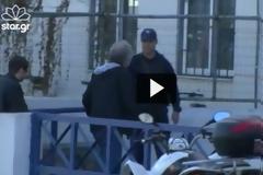 Με νεύμα χαιρέτησε ο Κουφοντίνας τον σκοπό - Τι είπε στους αστυνομικούς του ΤΑ Νέας Μάκρης