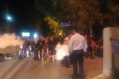 Χανιά: Ένα τροχαίο και ένας γάμος έκοψαν την κυκλοφορία στη Λεωφόρο Σούδας [photos]