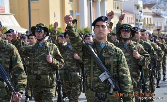 ΕΛΕΥΘΕΡΙΑ ΣΑΜΟΥ 2017. Εντυπωσιακές φωτό από τη Στρατιωτική παρέλαση - Φωτογραφία 22