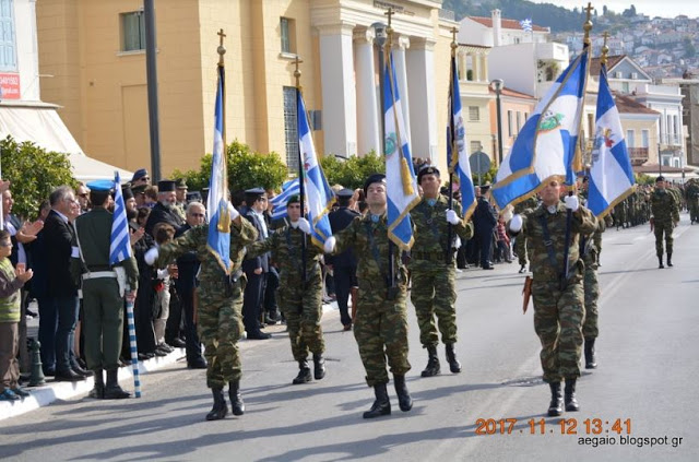 ΕΛΕΥΘΕΡΙΑ ΣΑΜΟΥ 2017. Εντυπωσιακές φωτό από τη Στρατιωτική παρέλαση - Φωτογραφία 8