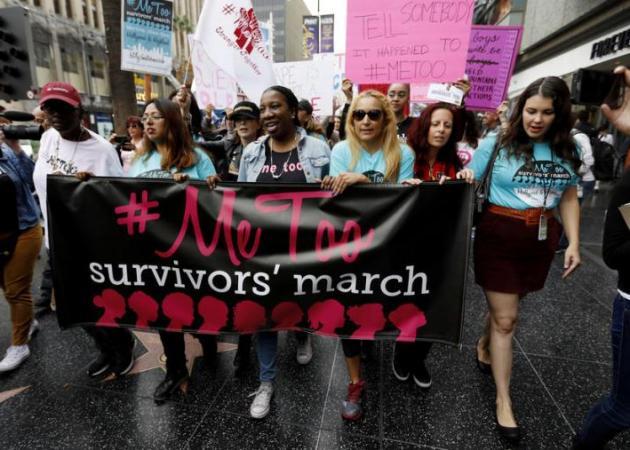 Διαδήλωση στο Χόλιγουντ κατά της σεξουαλικής κακοποίησης - Φωτογραφία 1