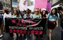 Διαδήλωση στο Χόλιγουντ κατά της σεξουαλικής κακοποίησης