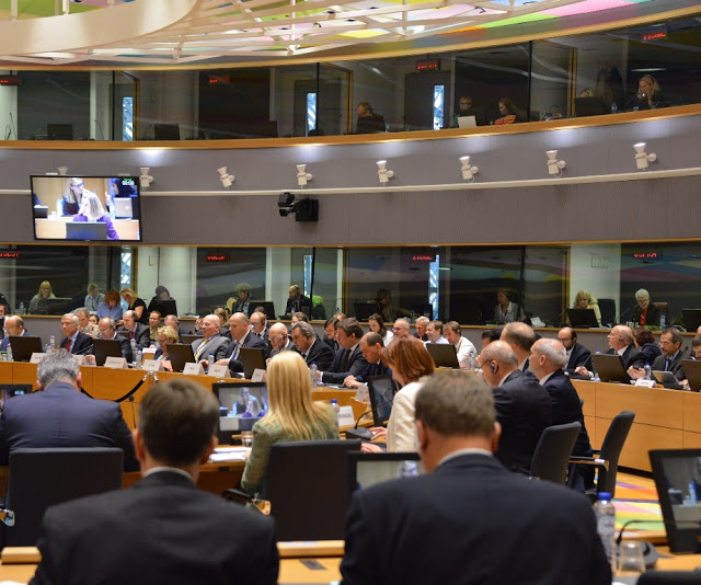 Ο ΥΕΘΑ Πάνος Καμμένος στο Συμβούλιο Εξωτερικών και Άμυνας της Ευρωπαϊκής Ένωσης στις Βρυξέλλες - Φωτογραφία 8