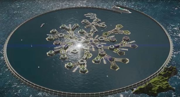 Φτιάχνουν πλωτή πόλη-κράτος στον Ειρηνικό Ωκεανό -Απίστευτες εικόνες - Φωτογραφία 1