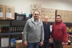 Τρόφιμα στο Κοινωνικό Παντοπωλείο από τους Αστυνομικούς της Λάρισας