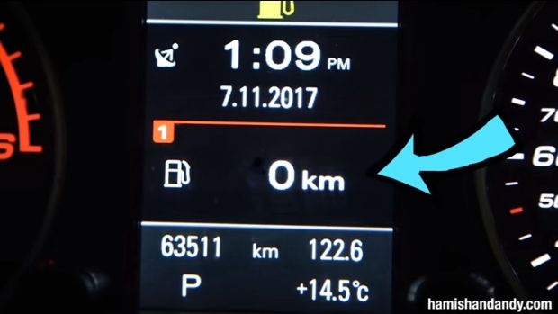 Πόσα χιλιόμετρα κάνεις με το δείκτη βενζίνης στα 0 km; [video] - Φωτογραφία 1