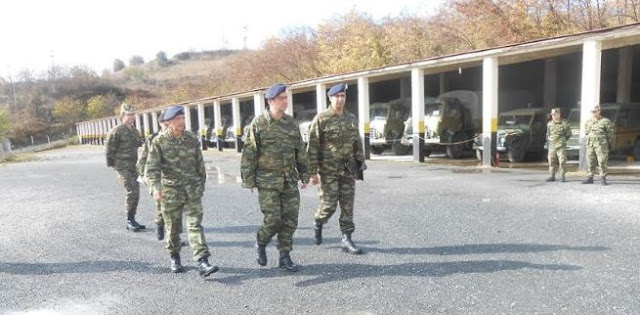 Eπίσκεψη Γενικού Επιθεωρητή Στρατού - Υπαρχηγού ΓΕΣ στην 9η Μηχανοποιημένη Ταξιαρχία - Φωτογραφία 3