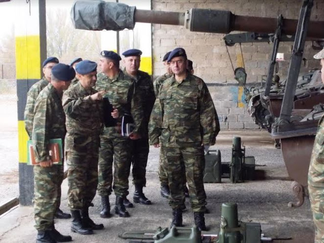 Eπίσκεψη Γενικού Επιθεωρητή Στρατού - Υπαρχηγού ΓΕΣ στην 9η Μηχανοποιημένη Ταξιαρχία - Φωτογραφία 4