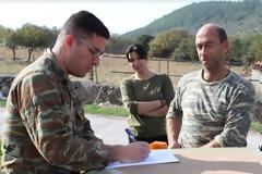 Συνδρομή Στρατού Ξηράς για την αντιμετώπιση της ασθένειας της ευλογιάς στα αμνοερίφια της Λέσβου
