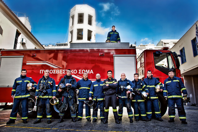 Περιοδεία της ΕΑΚΠ στις πυροσβεστικές υπηρεσίες της Αττικής - Φωτογραφία 1