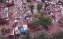 Μάνδρα Αττικής. Η επόμενη μέρα μιας ανείπωτης τραγωδίας. Βίντεο από drone.