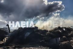 Ηλεία: Κεραυνός έκαψε στάνη και πρόβατα ιερέα