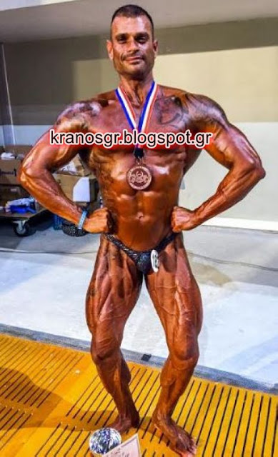 Χάλκινο μετάλλιο στο παγκόσμιο πρωτάθλημα Bodybuilding ο Επίλαρχος Γιώργος Μαργαρίτης. Συγχαρητήρια από τον Αρχηγό ΓΕΣ - Φωτογραφία 2