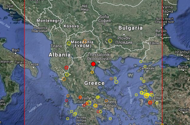 Σεισμική δόνηση 3,5 Ρίχτερ στη Θεσσαλονίκη - Φωτογραφία 1