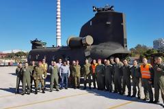 Άφιξη στην Ελλάδα 3 Ελικοπτέρων CH-47D Chinook στο πλαίσιο υλοποίησης σχετικής LOA