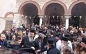 Πλήθος πιστών στην αποχώρηση της Τίμιας Ζώνης της Θεοτόκου από το Αγρίνιο (φωτο)