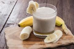 Smoothie με μπανάνα για το στομαχόπονο