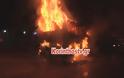 Ισθμός Κορίνθου: Πήρε φωτιά εν κινήσει τουριστικό λεωφορείο (φωτο+βίντεο) - Φωτογραφία 3
