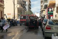 Χαλκίδα: Αναστάτωση στην οδό Σιώκου! Αυτοκίνητο τυλίχθηκε στις φλόγες! (ΦΩΤΟ)