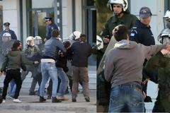 Ένταση και επεισόδια ανάμεσα σε φοιτητές και αστυνομικούς στο υπουργείο Παιδείας - Τα ΜΑΤ έριξαν χημικά! (ΦΩΤΟ & ΒΙΝΤΕΟ)