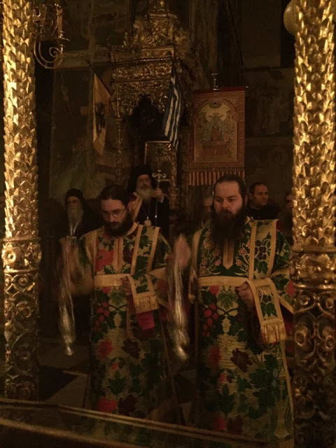 9887 – Φωτογραφίες από τη σημερινή Πανήγυρη Ανακομιδής Ιερών Λειψάνων Αγίου Κοσμά του Βατοπαιδινού στο Πρωτάτο - Φωτογραφία 6