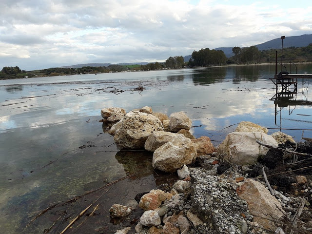 Γέμισε φερτά υλικά η παραλία στα ΠΑΛΙΑΜΠΕΛΑ λόγω της θεομηνίας (ΦΩΤΟ: Στέλλα Λιάπη) - Φωτογραφία 22