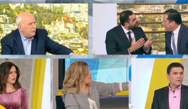 ΣΟΚ on air: Κωνσταντινέας και Άδωνις παραλίγο να έρθουν στα χέρια - 'Είσαι μπιφτεκάς... [video] - Φωτογραφία 1