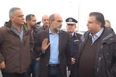 Επίσκεψη του Υπουργού Εσωτερικών στις πληγείσες περιοχές του Δήμου Ιερής Πόλης Μεσολογγίου