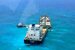 Πετρελαιοκηλίδες κατεγράφησαν γύρω από το προσαραγμένο ελληνικό πλοίο Kea Trader