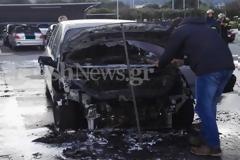Χανιά:Ψώνιζε στο σούπερ μάρκετ ενώ το αυτοκίνητο του είχε τυλιχθεί στις φλόγες