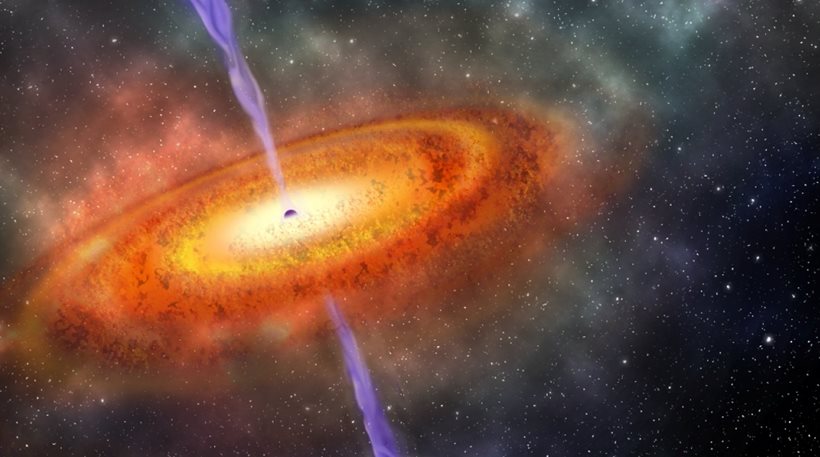 Σοκ και δέος: Ανακαλύφθηκε τεράστια «μαύρη τρύπα», η πιο μακρινή στο Σύμπαν - Φωτογραφία 1