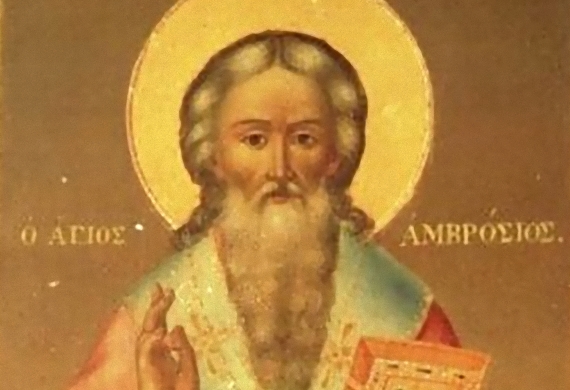 Ο άγιος Αμβρόσιος επίσκοπος Μεδιολάνων - Φωτογραφία 1
