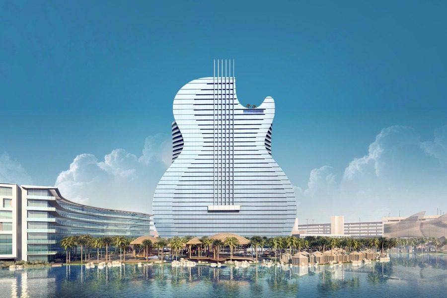 Το ξενοδοχείο που θα χτιστεί σε σχήμα... κιθάρας! - Φωτογραφία 1
