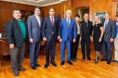 Συνάντηση ΑΝΥΕΘΑ Δ. Βίτσα και Α/ΓΕΕΘΑ Nαύαρχου E. Αποστολάκη με ομογενείς βουλευτές