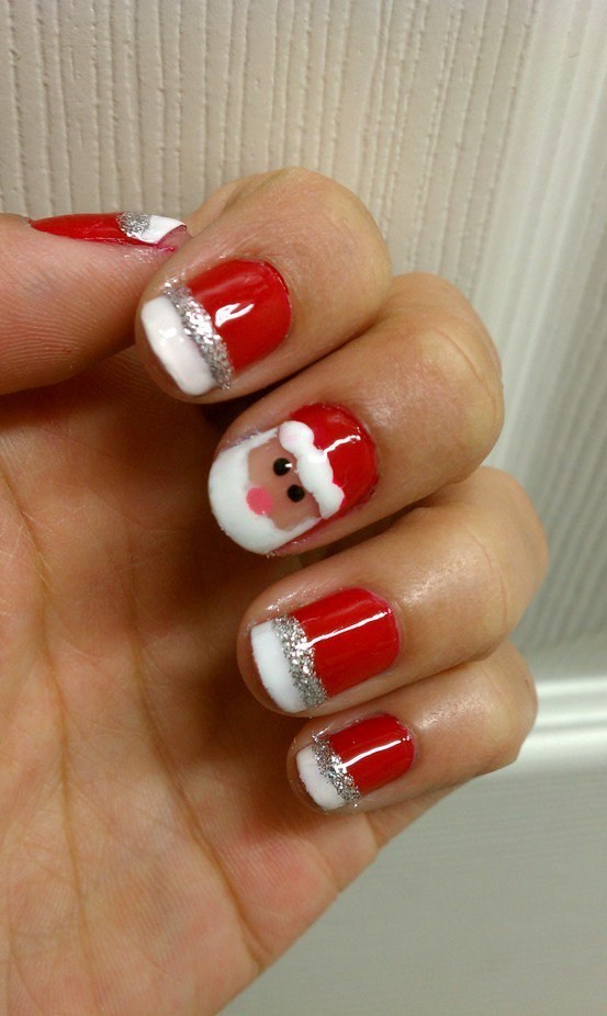 Christmas nails: Το αγαπημένο κόκκινο των Χριστουγέννων - Φωτογραφία 11