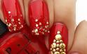 Christmas nails: Το αγαπημένο κόκκινο των Χριστουγέννων - Φωτογραφία 14