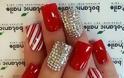 Christmas nails: Το αγαπημένο κόκκινο των Χριστουγέννων - Φωτογραφία 3
