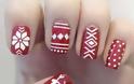 Christmas nails: Το αγαπημένο κόκκινο των Χριστουγέννων - Φωτογραφία 5