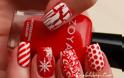 Christmas nails: Το αγαπημένο κόκκινο των Χριστουγέννων - Φωτογραφία 8