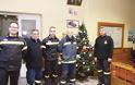 Έφεραν τα Χριστούγεννα στην Πυροσβεστική Υπηρεσία Κομοτηνής - Φωτογραφία 4