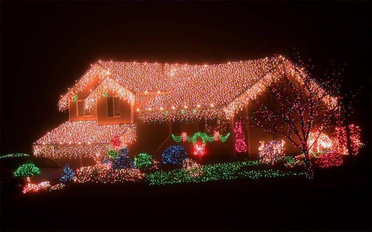 Χριστουγεννιάτικα σπίτια στολισμένα στον υπέρμετρο βαθμό - Φωτογραφία 9