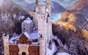 Το κάστρο Neuschwanstein ενσαρκώνει το χριστουγεννιάτικο όνειρο - Φωτογραφία 2