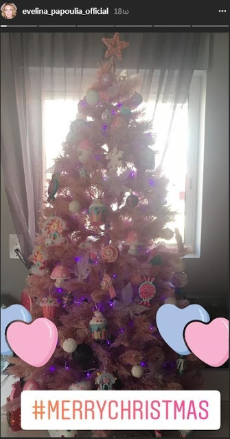 Εβελίνα Παπούλια: Δείτε το χριστουγεννιάτικο δέντρο που στόλισε στο σπίτι της! - Φωτογραφία 2