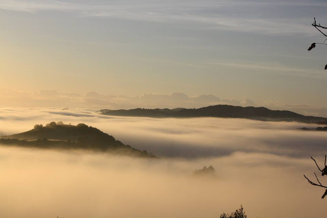 Η εντυπωσιακή θάλασσα ομίχλης σήμερα στη ΚΑΤΟΥΝΑ (ΦΩΤΟ: Παναγιώτης Τσούτσουρας) - Φωτογραφία 1