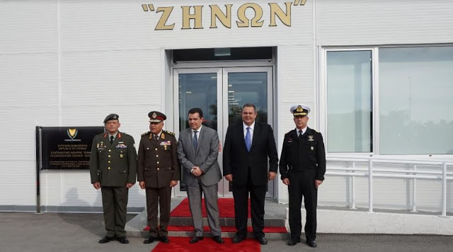 Δήλωση ΥΕΘΑ Πάνου Καμμένου μετά την τριμερή συνάντηση των Υπουργών Άμυνας Ελλάδας, Κύπρου και Αιγύπτου στη Λάρνακα - Φωτογραφία 8