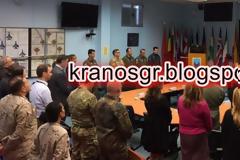 ​  Αγιασμός στο CAOC TORREJON​ από τον Ιερέα του ΑΤΑ Σχη Αθανάσιο Τσιμενίδη