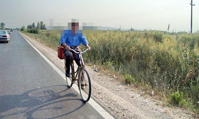 Πρόστιμο 200 ευρώ σε ποδηλάτη που έκανε βόλτα στην Εθνική Οδό - Φωτογραφία 1